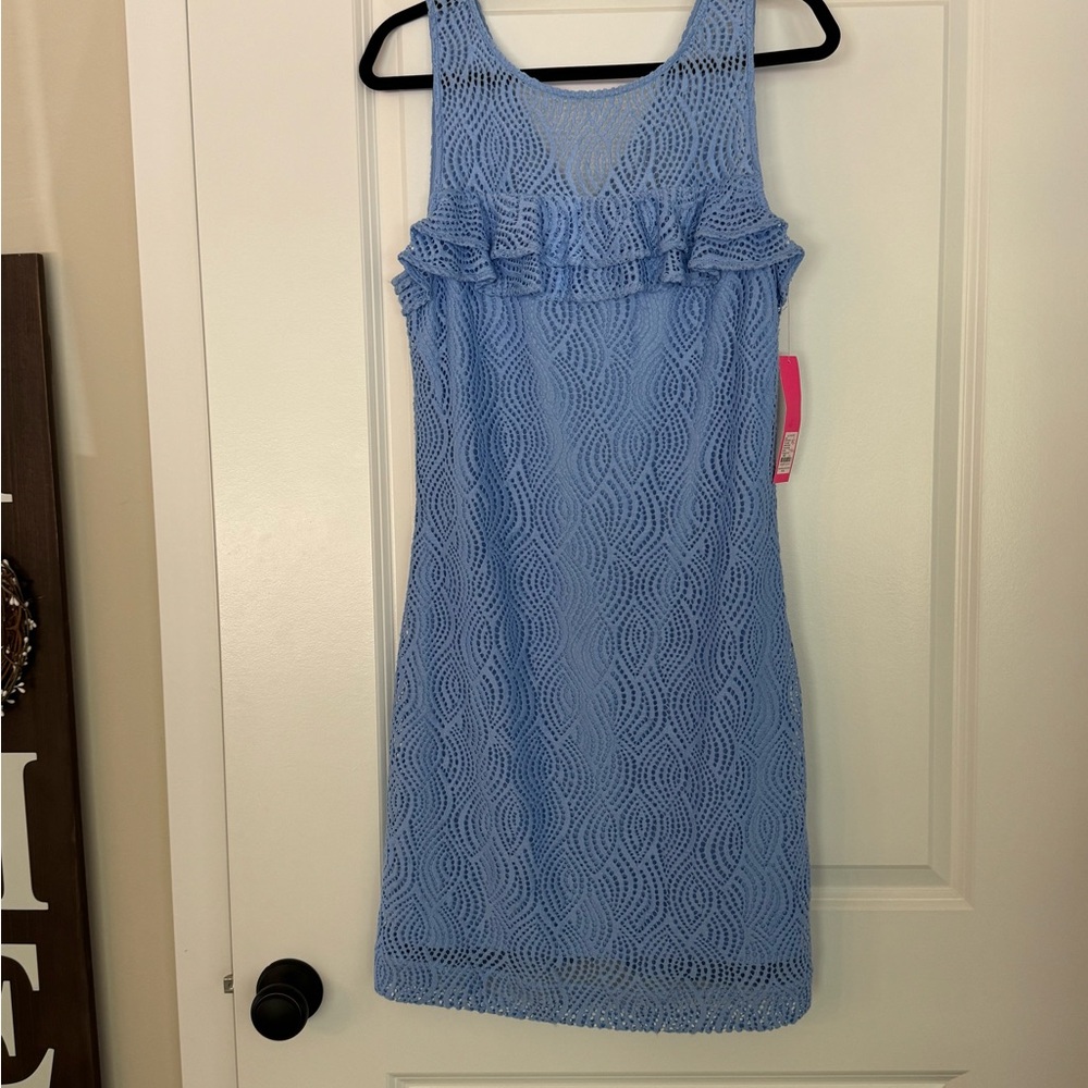 Lilly Pulitzer A-line periwinkle dress